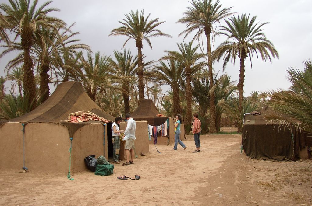 le camping (?) d'Oulad Driss